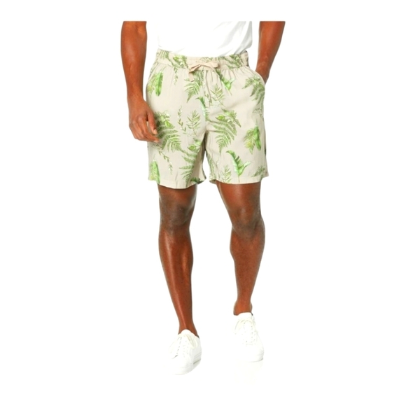Guess Phoenix Modal Blend Pull On Drawstring Sand-washed Shorts Size Large EUC - Picture 1 of 9